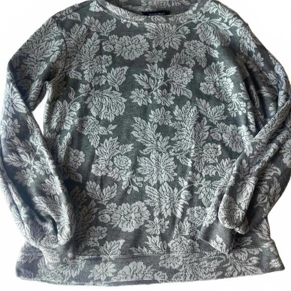 Small Women's Ellen Tracy Floral Sweater - Cozy‎ & Stylish - Picture 1 of 8